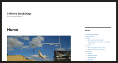 Desktop Screenshot of 3riversdockdogs.com
