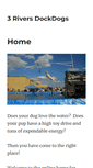 Mobile Screenshot of 3riversdockdogs.com